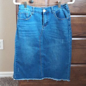 Denim skirt